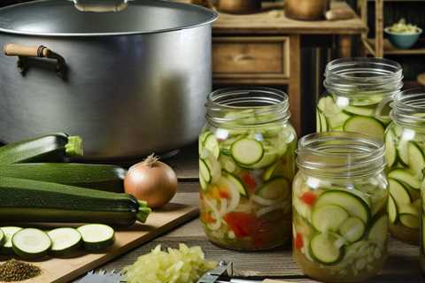 Exploring Zucchini Relish: A Unique Canning Option