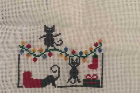 Cross Stitch and 2 Blocks