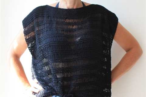 Easy, Breezy Summer Top Pattern For Knitters