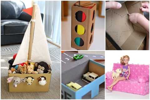 16 DIY Toys You Can Make with an Empty Box Today!