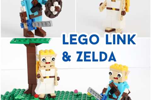 Build Link and Zelda with LEGO Bricks