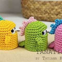 Marshmallows In Dinosaur Costumes … Creative Amigurumi Coming At You In 3 … 2 … 1 …