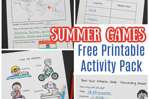 Summer Games Activity Pack