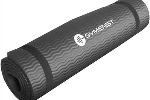 GYMENIST Thick Exercise Yoga Floor Mat Review