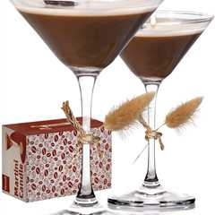 Taruzil Coffee Martini Candles: Unique Soy Wax Gifts for Women & Men